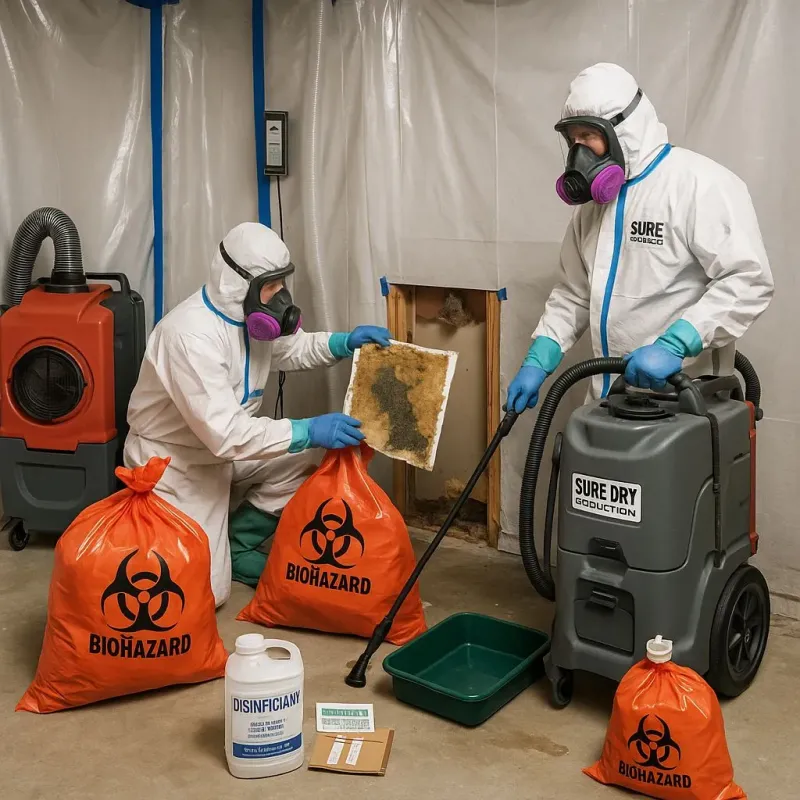 Contaminated Water Handling Protocols process in Evans County, GA