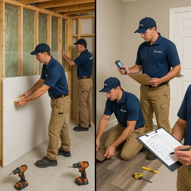 Repairs and Reconstruction process in Evans County, GA